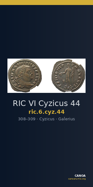 RIC VI Cyzicus 44 — CANOA