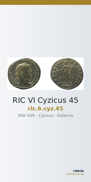 RIC VI Cyzicus 45 — CANOA