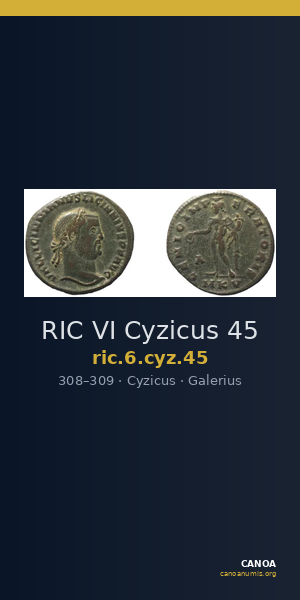RIC VI Cyzicus 45 — CANOA