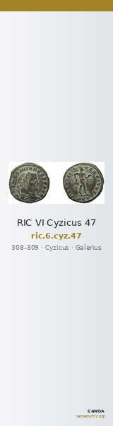 RIC VI Cyzicus 47 — CANOA