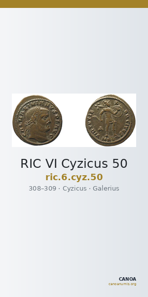 RIC VI Cyzicus 50 — CANOA