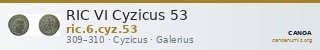 RIC VI Cyzicus 53 — CANOA