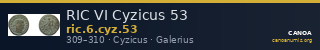RIC VI Cyzicus 53 — CANOA