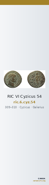 RIC VI Cyzicus 54 — CANOA