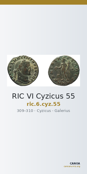 RIC VI Cyzicus 55 — CANOA