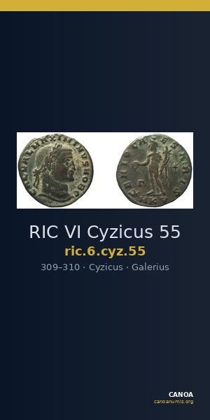 RIC VI Cyzicus 55 — CANOA