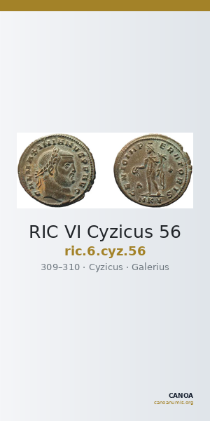 RIC VI Cyzicus 56 — CANOA