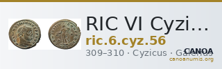 RIC VI Cyzicus 56 — CANOA