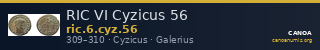 RIC VI Cyzicus 56 — CANOA