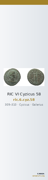RIC VI Cyzicus 58 — CANOA