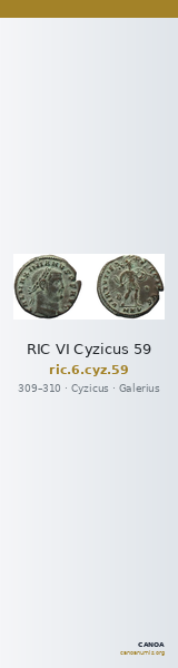 RIC VI Cyzicus 59 — CANOA
