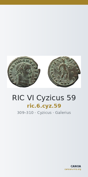 RIC VI Cyzicus 59 — CANOA