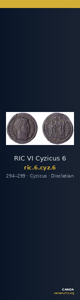 RIC VI Cyzicus 6 — CANOA