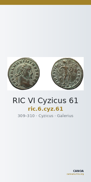 RIC VI Cyzicus 61 — CANOA