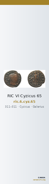 RIC VI Cyzicus 65 — CANOA
