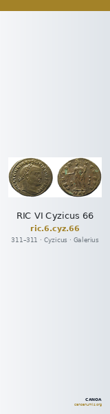 RIC VI Cyzicus 66 — CANOA