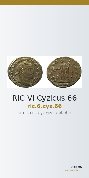 RIC VI Cyzicus 66 — CANOA