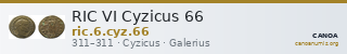 RIC VI Cyzicus 66 — CANOA