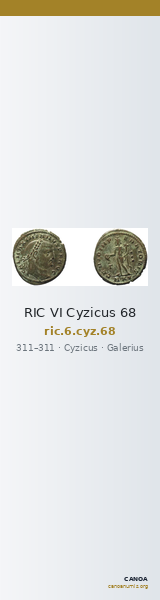 RIC VI Cyzicus 68 — CANOA