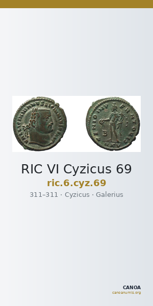 RIC VI Cyzicus 69 — CANOA