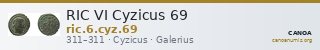 RIC VI Cyzicus 69 — CANOA