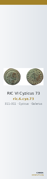 RIC VI Cyzicus 73 — CANOA
