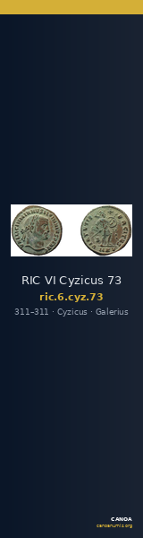 RIC VI Cyzicus 73 — CANOA