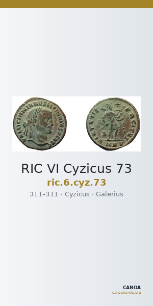 RIC VI Cyzicus 73 — CANOA