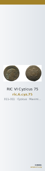 RIC VI Cyzicus 75 — CANOA