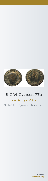 RIC VI Cyzicus 77b — CANOA