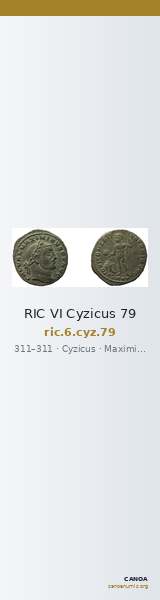 RIC VI Cyzicus 79 — CANOA