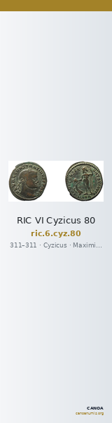 RIC VI Cyzicus 80 — CANOA