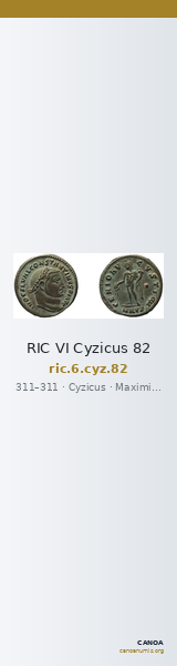RIC VI Cyzicus 82 — CANOA