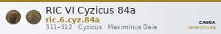 RIC VI Cyzicus 84a — CANOA