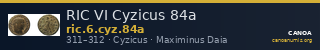 RIC VI Cyzicus 84a — CANOA