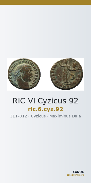 RIC VI Cyzicus 92 — CANOA
