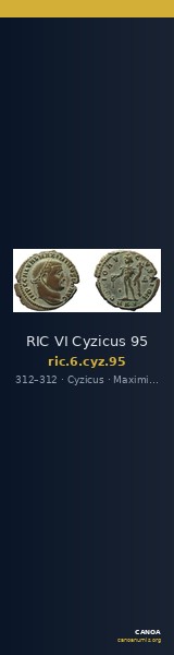 RIC VI Cyzicus 95 — CANOA