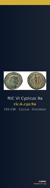 RIC VI Cyzicus 9a — CANOA