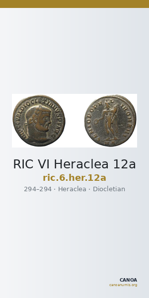 RIC VI Heraclea 12a — CANOA