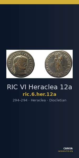 RIC VI Heraclea 12a — CANOA