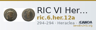 RIC VI Heraclea 12a — CANOA