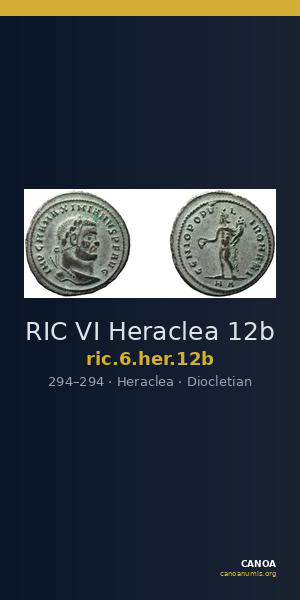RIC VI Heraclea 12b — CANOA