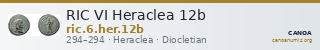 RIC VI Heraclea 12b — CANOA