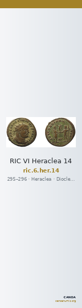 RIC VI Heraclea 14 — CANOA