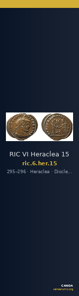 RIC VI Heraclea 15 — CANOA