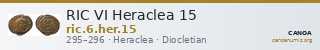 RIC VI Heraclea 15 — CANOA