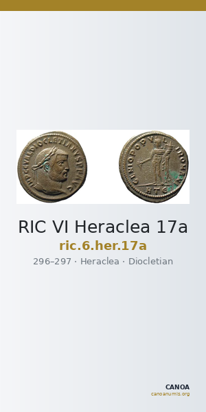 RIC VI Heraclea 17a — CANOA