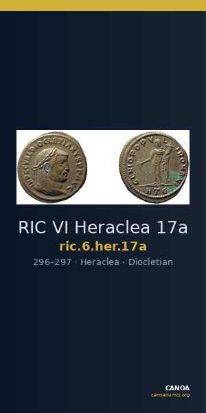 RIC VI Heraclea 17a — CANOA