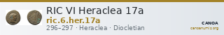 RIC VI Heraclea 17a — CANOA