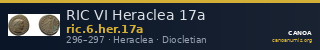 RIC VI Heraclea 17a — CANOA